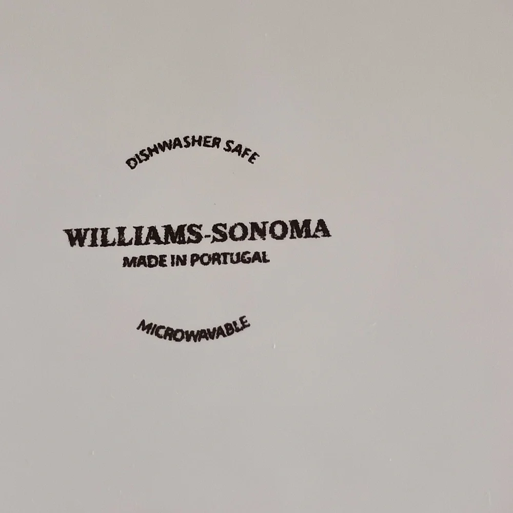 Williams Sonoma French Market Ceramic Appetizer Plates b550